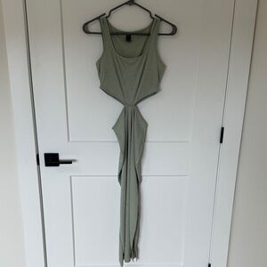 SHEIN Olive Green Dress